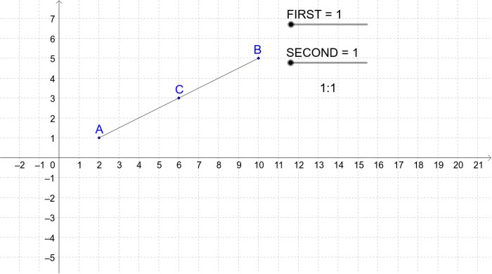 Partitioning a segment worksheet answers