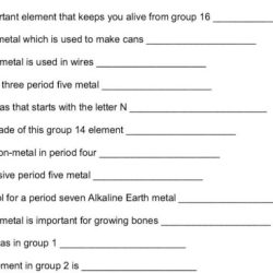 Nova hunting the elements worksheet answers part 2