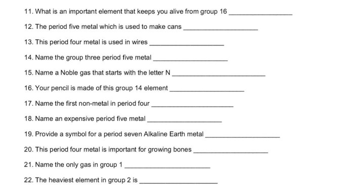 Nova hunting the elements worksheet answers part 2