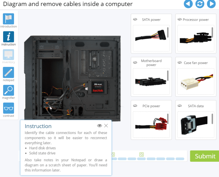 Hardware lab simulation 3-1 installing processor and connecting power